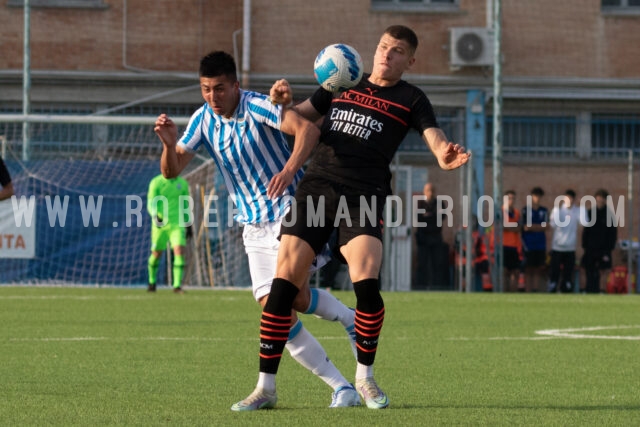 Mikael Ellertsson Spal Milan U19 12/04/2022 Ferrara