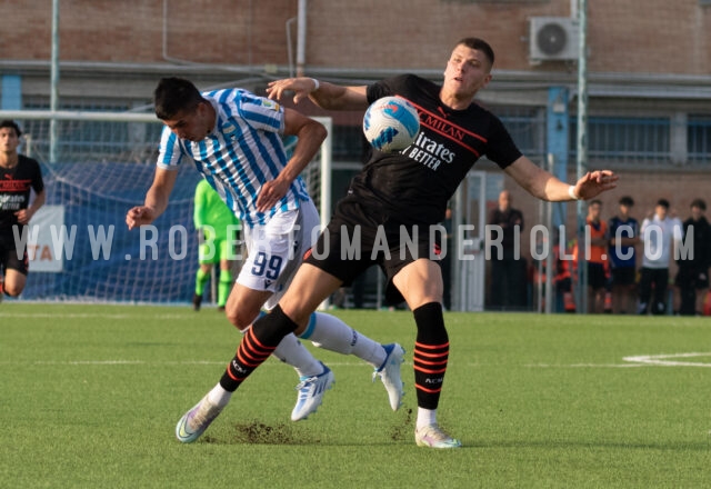 Mikael Ellertsson Spal Milan U19 12/04/2022 Ferrara