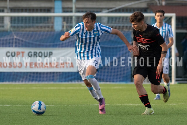 Alessandro Orfei Spal Milan U19 12/04/2022 Ferrara