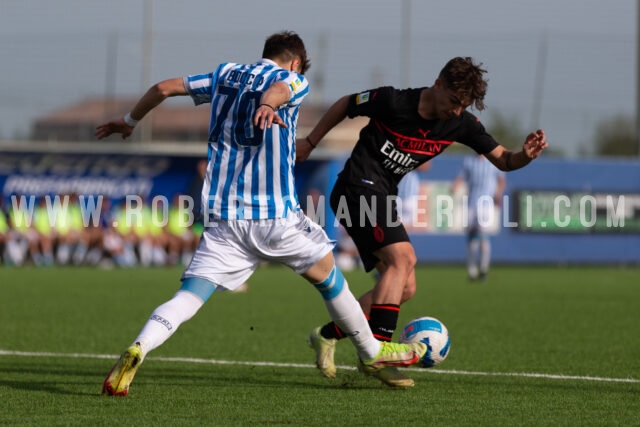 Alessandro Boccia Spal Milan U19 12/04/2022 Ferrara