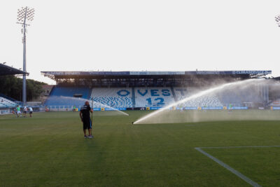 Curva Ovest, Stadio Paolo Mazza Spal Atalanta U19 Ferrara 06/04/2021