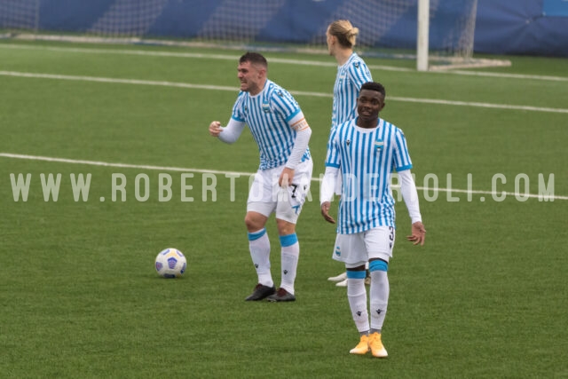 Federico Viviani,moustapha Yabre Spal Ascoli U19 Ferrara 06/02/2021