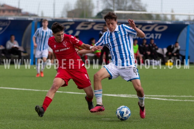 Fabio Parravicini (8) Spal Padova Campionato Primavera 2 8/04/2023