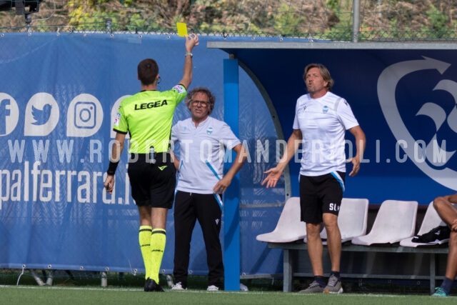 Vito Grieco, Arbitro Spal Brescia Campionato Primavera 2 17/09/2022