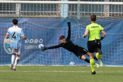 Lorenzo Abati Spal Albinoleffe Campionato Primavera 2 22/04/2023