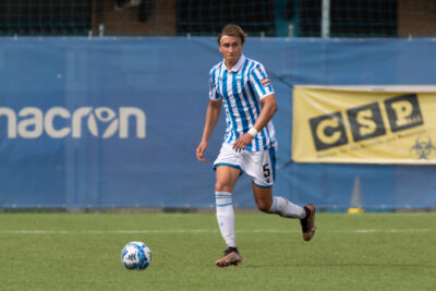 Fin Van Der Vlugt (5) Spal Albinoleffe Campionato Primavera 2 22/04/2023