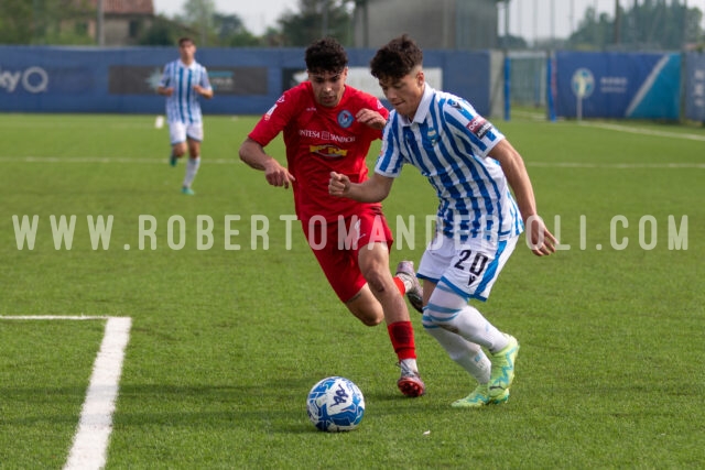 Emanuele Rao (20) Spal Albinoleffe Campionato Primavera 2 22/04/2023