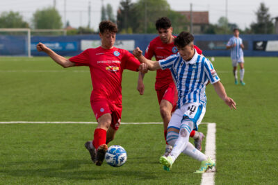 Emanuele Rao (20) Spal Albinoleffe Campionato Primavera 2 22/04/2023