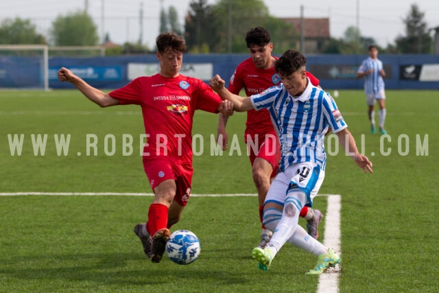 Emanuele Rao (20) Spal Albinoleffe Campionato Primavera 2 22/04/2023