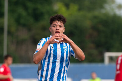 Emanuele Rao (20) Spal Albinoleffe Campionato Primavera 2 22/04/2023