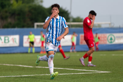 Emanuele Rao (20) Spal Albinoleffe Campionato Primavera 2 22/04/2023