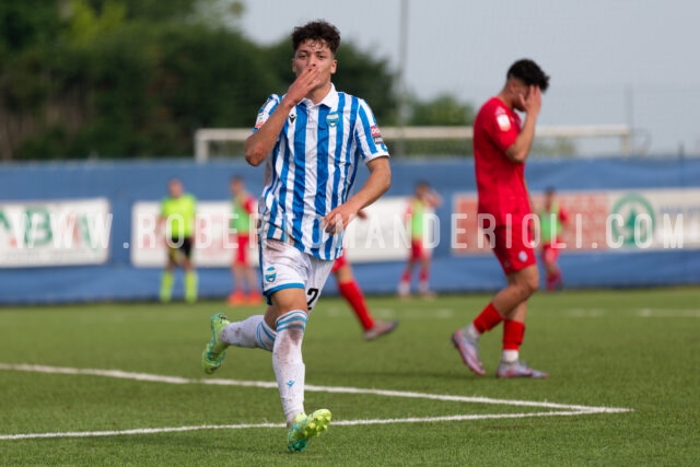 Emanuele Rao (20) Spal Albinoleffe Campionato Primavera 2 22/04/2023